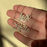 Diamond Name Pendant