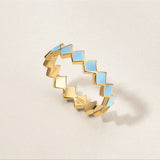 The Ellipsis Enamel Band