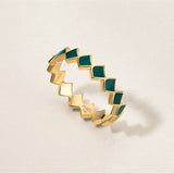 The Ellipsis Enamel Band