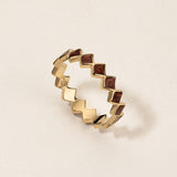 The Ellipsis Enamel Band