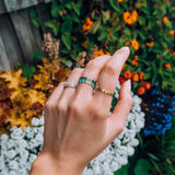 The Ellipsis Enamel Band