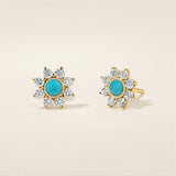 Diamond and Enamel Studs
