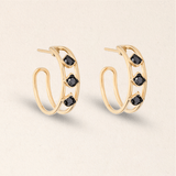 The Ellipsis Hoops in Black